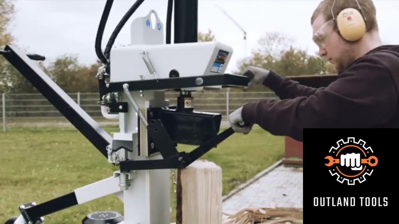 Log splitter 16 Ton Vertical log splitter Professional Machine Lumag Germany HE16N