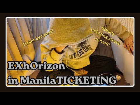 🎫 EXHORIZON in Manila Ticketing Journey | Did We Secure Tickets? 😭 | Fangirl Vlog