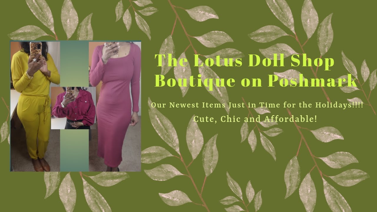 Fall/Winter Fashion from The Lotus Doll Shop Boutique on Poshmark : Just in Time for the Holidays!