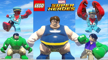 The Best HULK Transformations Animation w/ Lego Red Hulk, Venom Transformations