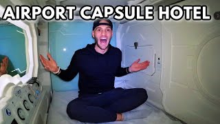 $50 Airport CAPSULE HOTEL (Mexico City Airport)