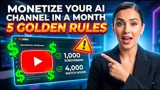 Can AI Channels Still Get Monetized in 2026 #facelesschannel  #youtubemonetizationpolicy2026