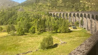 Full Train From Locheilside Request Stop Station To Glenfinnan | Crossing The Glenfinnan Viaduct Guide