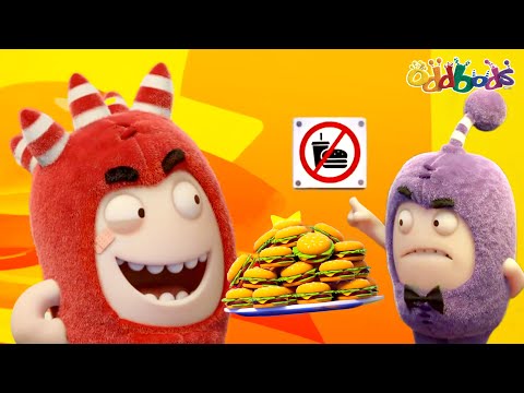 Oddbods | NEW | STREET FOOD | Funny Cartoons For Kids