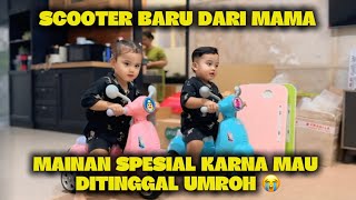 Download Lagu BUY A SCOOTER FOR THE TWINS!!! A TOY FROM MAMA BEFORE LEAVING FOR UMRAH 😭 MP3