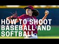 How to Photograph Baseball and Softball