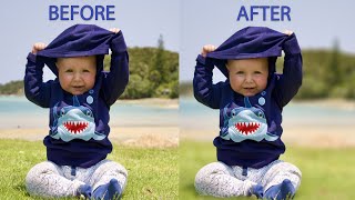 How to Blur Background in Adobe Photoshop  #blbaloch