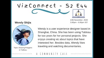 VizConnect DRAWING POLYGONS IN TABLEAU
