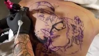 Details more than 72 anuel back tattoo cover up latest  incdgdbentre