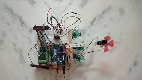 Fire Fighting Robot- arduino project