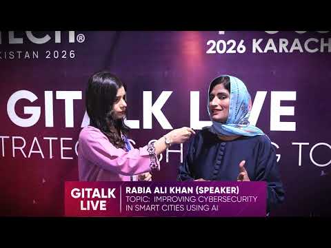 GITECH GiTalk Live presents: Improving Cybersecurity in Smart Cities with Rabia Ali Khan (Part 1) 🎙️
