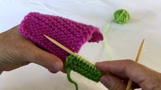 JoinAsYouGo in Knitting 2, Chain Join