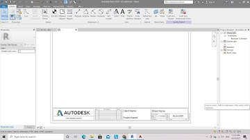 Revit kết cấu, bài 22: Tạo khổ giấy A0 -A4 và công dụng của chúng