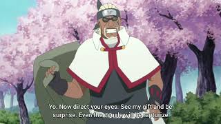 Gaara and Kankuro meet Killer Bee and Lord Raikage in the way to Naruto's wedding reception