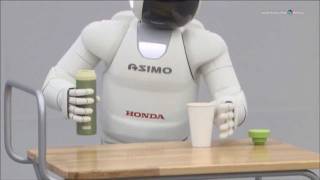 2011 Honda Unveils All new ASIMO - Performing Tasks Using Arms and Multi Fingered Hands
