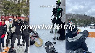 pov: when the ski trip makes it out the gc
