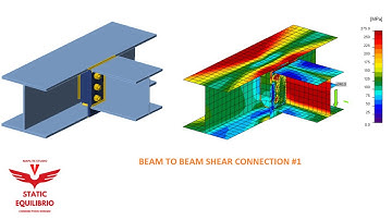 Beam To Beam Shear Connection # 1 Idea Statica