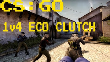 CS:GO - 1v4 eco round clutch