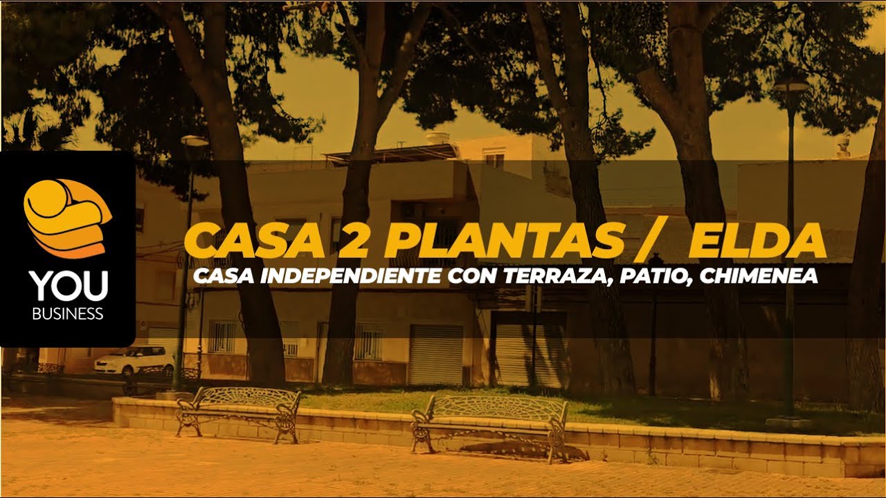 VENDIDA👍“Casa en venta en ELDA | Ideal para vivir, alquilar o hacer negocio” 109.000€