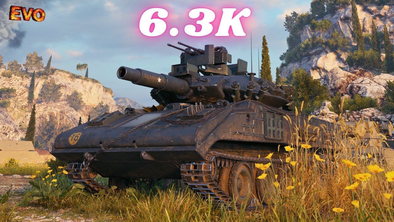 Sheridan 6.3K Damage 5 Kills & T49 - 7.5K Damage  World of Tanks