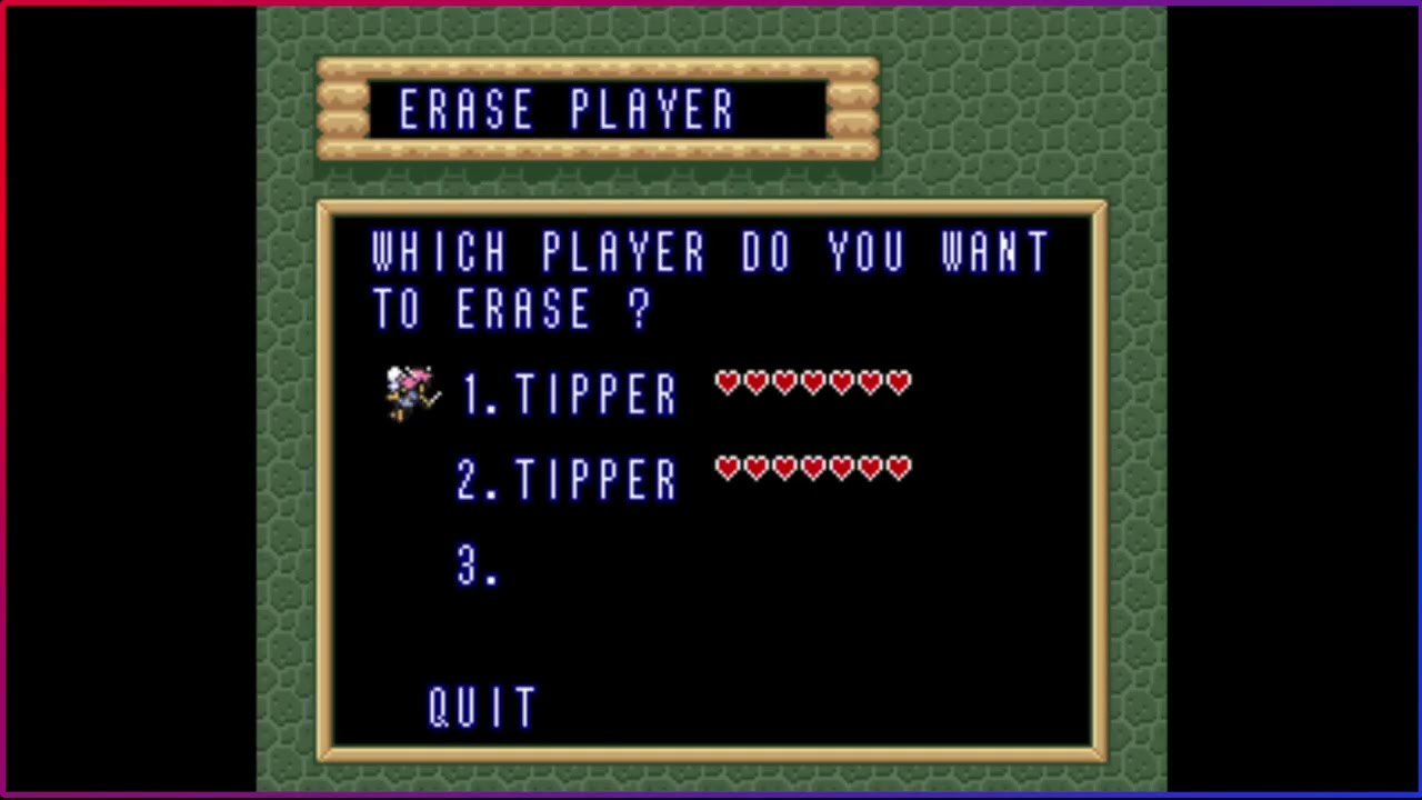 How to Delete Save Files in The Legend of Zelda: A Link to the