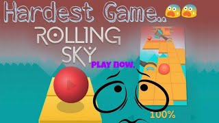 How to play rolling sky offline game( Cloud level ). screenshot 5