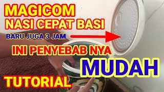 Magic com nasi cepat basi terbaru, mejikom nasi cepat bau, servis mejikom nasi cepat basi terbaru