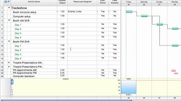 Effort-driven vs. fixed duration scheduling - FastTrack Schedule 10 for Mac Tutorial