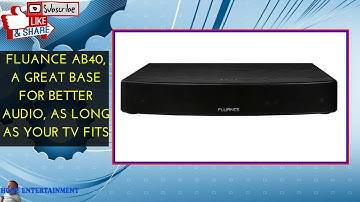 Fluance AB40, A great base for better audio, as long as your TV fits
