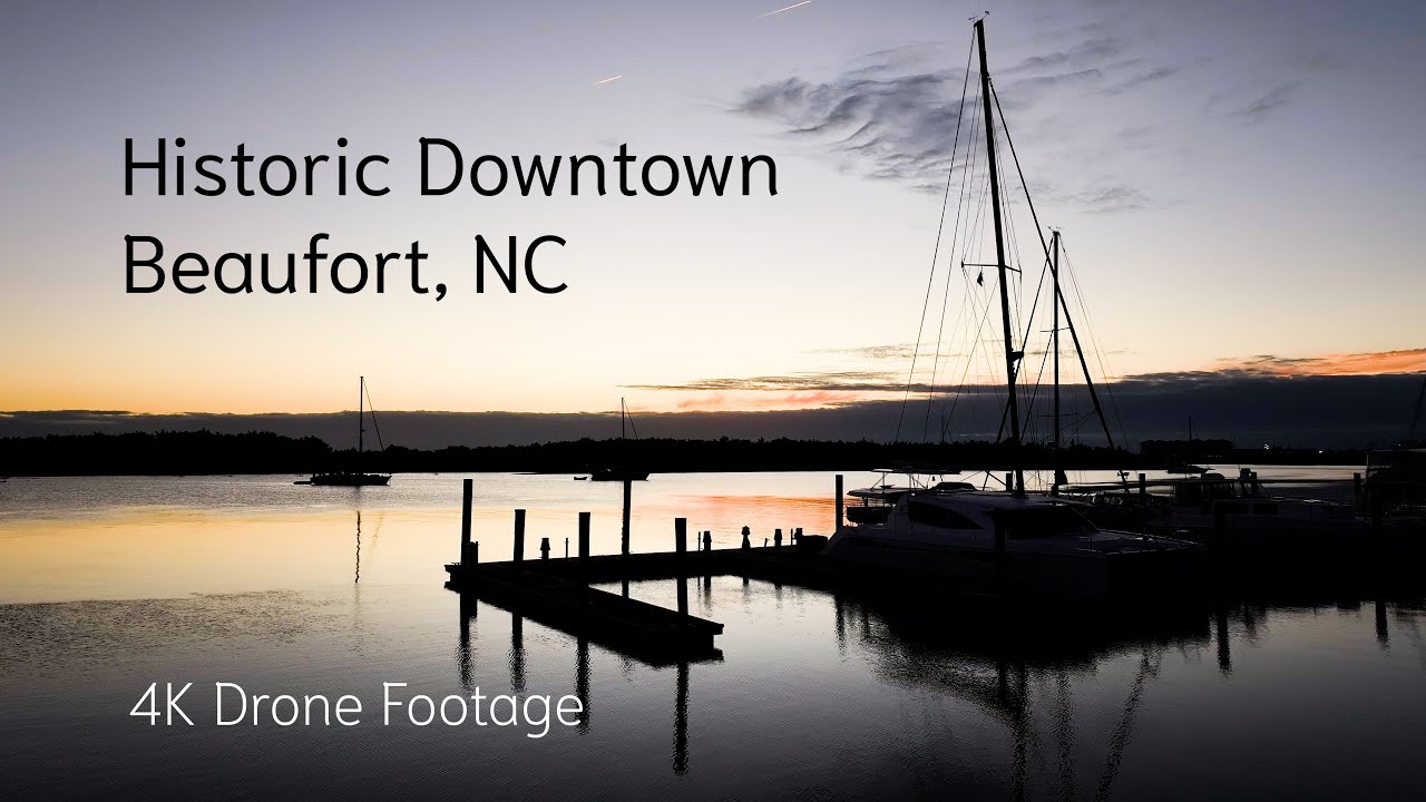 Drone View of Beaufort, NC: Stunning Aerial Highlights 