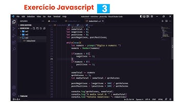 Exercício JS 3 - Media, Porcentagens e Sinais