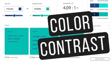 How to Check Color Contrast for Accessibility in Design | WCAG 2.1 | Using Adobe Color to Check