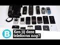 De 20 meest iconische mobiele telefoons aller tijden 