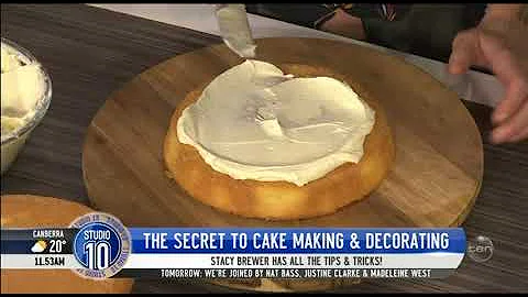 Stacy Brewer Cakes on Studio 10