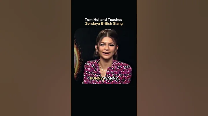Zendaya Tries Tom Holland’s British Slang 🤣