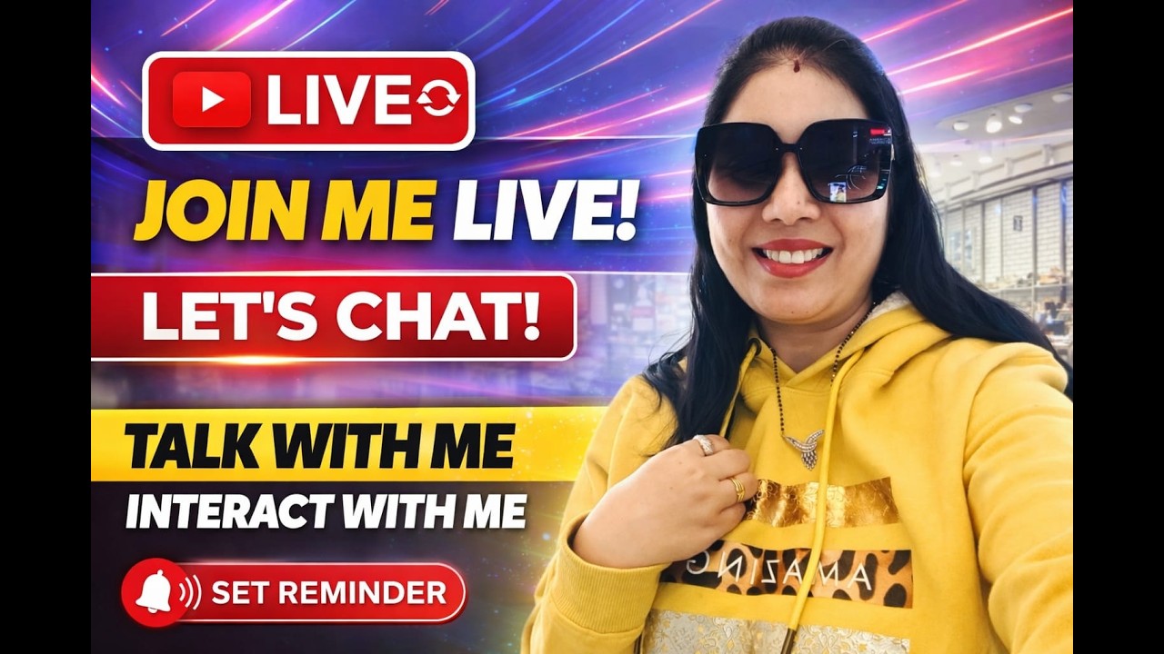 Let's Chat Live - Join now ! - YouTube