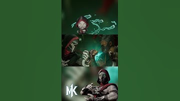Mk1 °Ermac° Intro Dialogue with Reiko Baraka Quan Chi Kenshi Smoke & Liu kang (Mortal kombat 1)