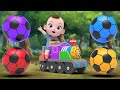Color Ball Playground Song | The Boo Boo &amp; Itsy bitsy spider | Nursery Rhymes &amp; Kids | Kindergarten