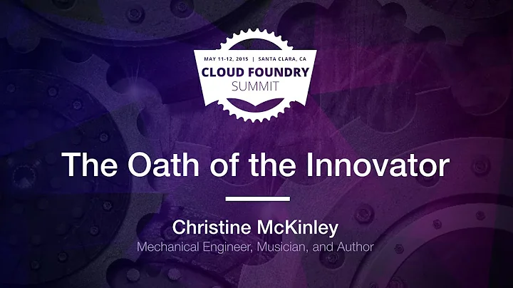 0523-Keynote: The Oath of the Innovator