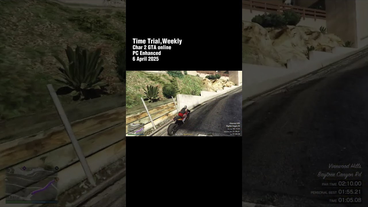 Weekly Time Trial Char 2 GTA online