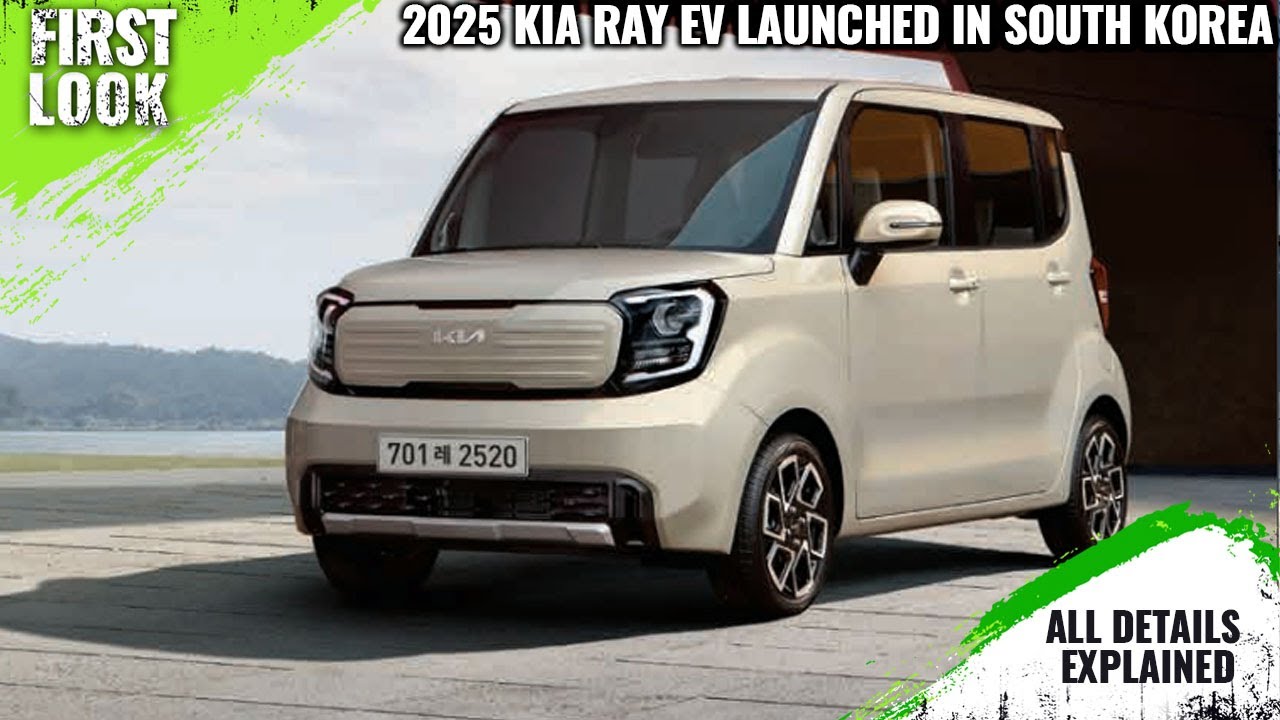 2025 Kia Ray EV Launched In South Korea - MG Comet Rival - 233 Km Range ...