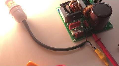 Testing of 300W PFC 230V AC input