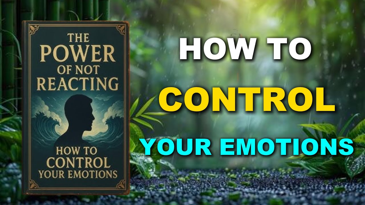 The Power of Not Reacting: How to Control Your Emotions | Audiobook
