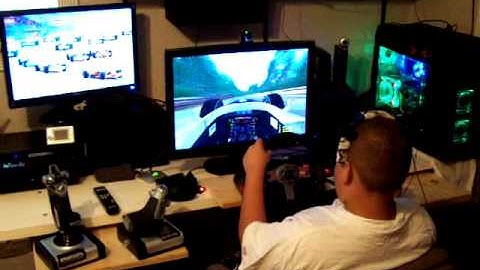 F1 2009 Mod WCP  (RFACTOR) - Track Ir 4 - G25 -SLI