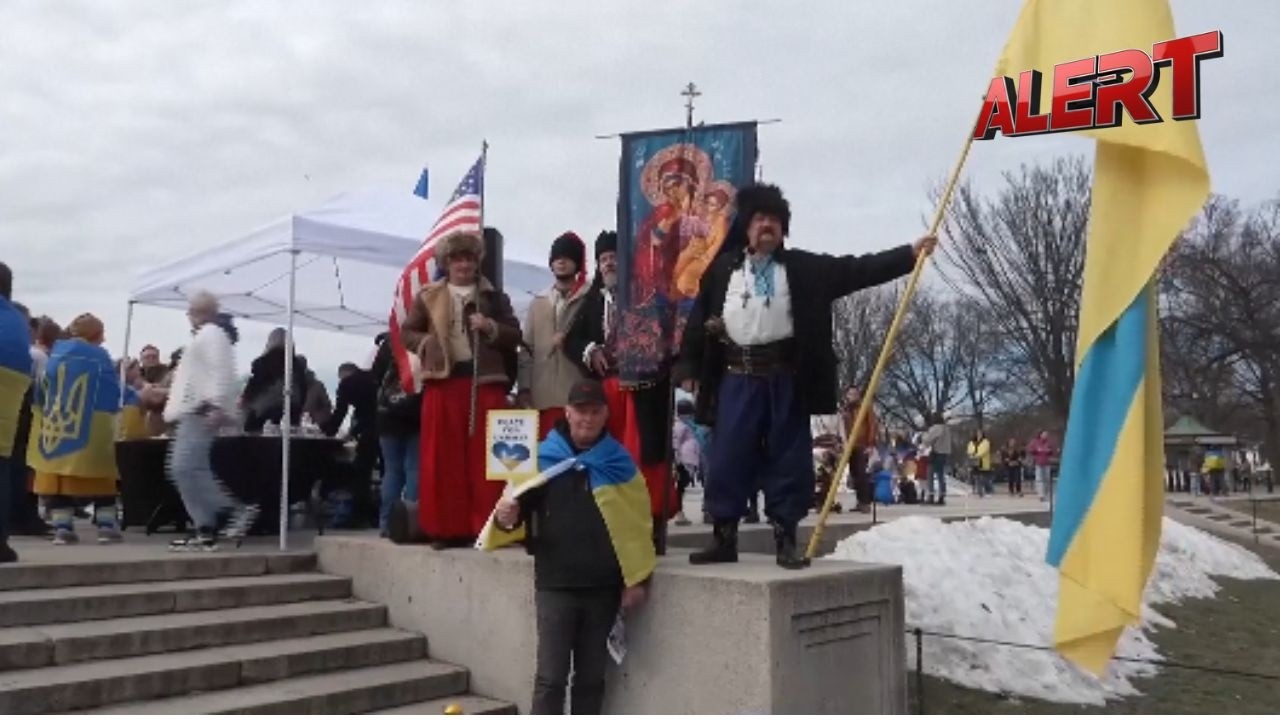 Fourth Anniversary of Ukraine War Draws Demonstrators to US Capital | ALERT News