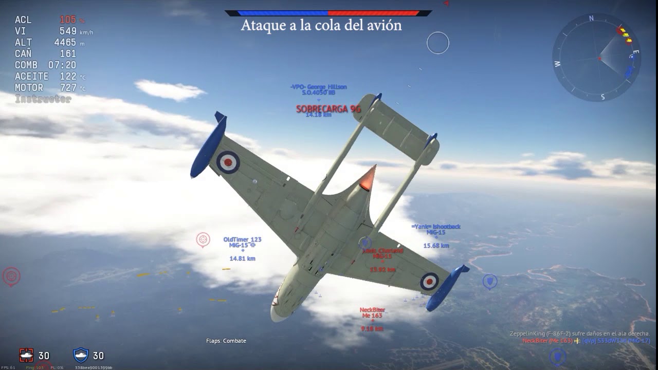 War Thunder vídeo tutorial de disparo para jugadores nuevos en aviación ...
