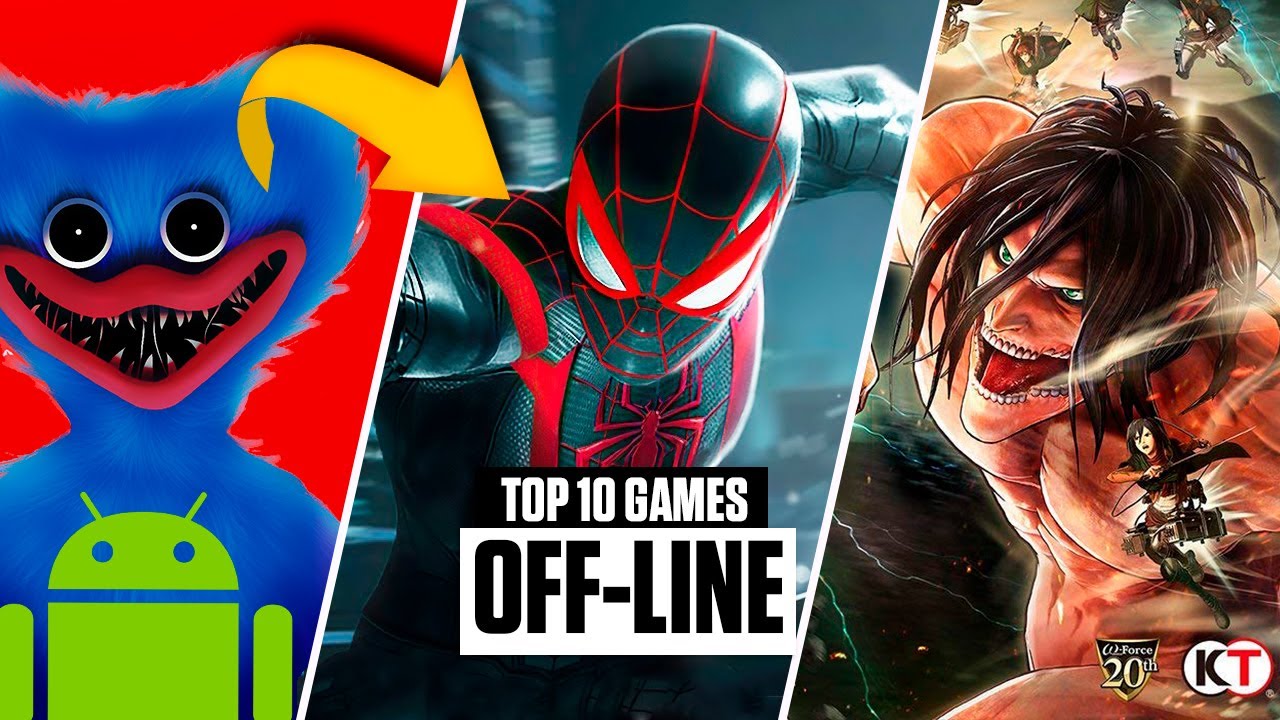 ATÉ 10 GAMES on X: Top 10 Novos Jogos OFFLINE Jogos para Jogar