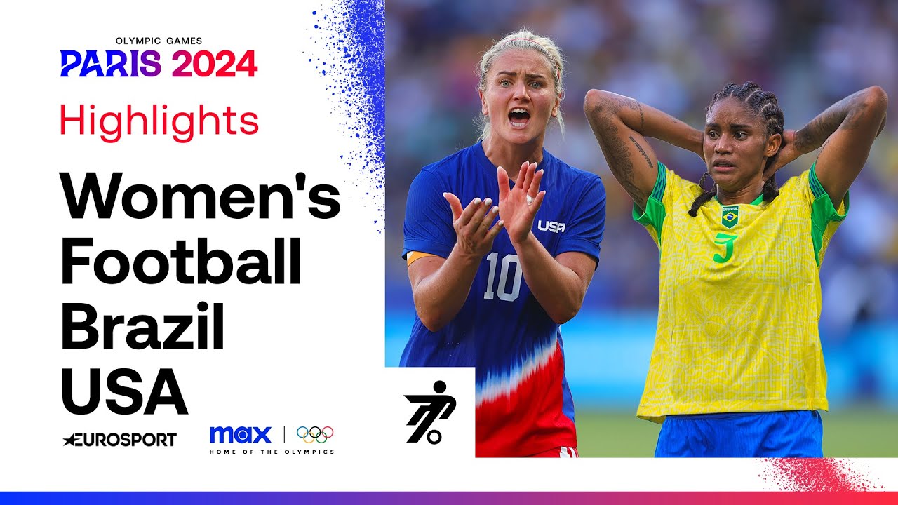 USA take gold against Brazil in the Women's Football Final 🏆 | # ...