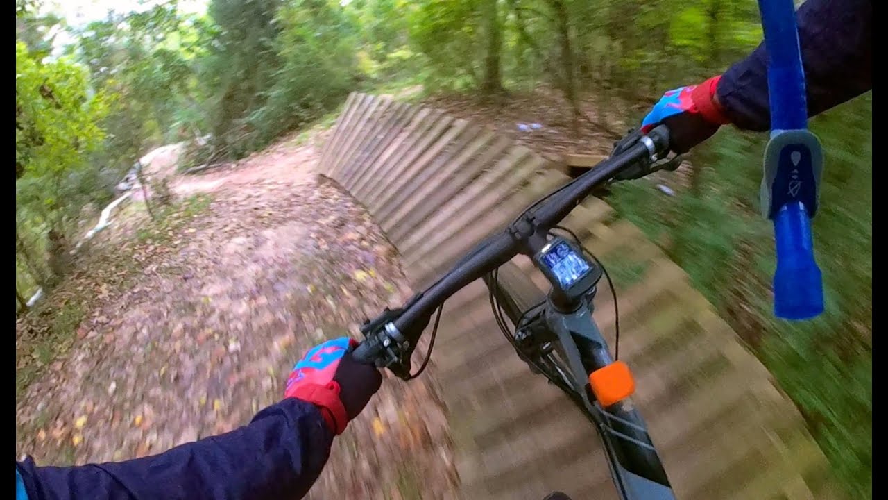 Terry Hershey Park MTB trail highlights (Anthills) - YouTube