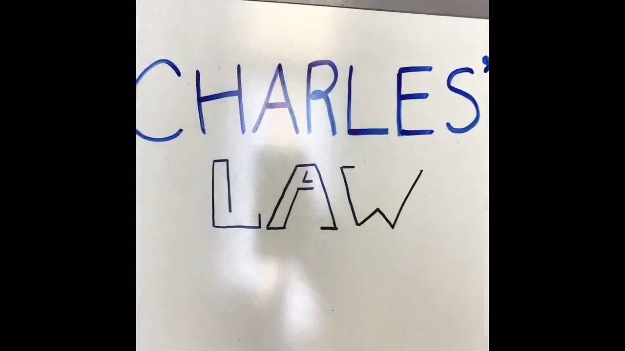Charles’ Law Popping Popcorn YouTube